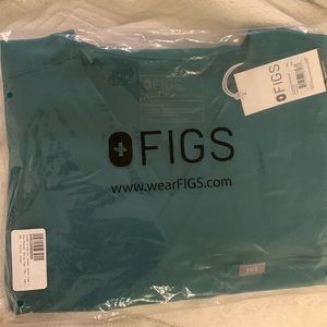 Figs Hunter Green Catarina One-Pocket Scrub Top, size 3XL